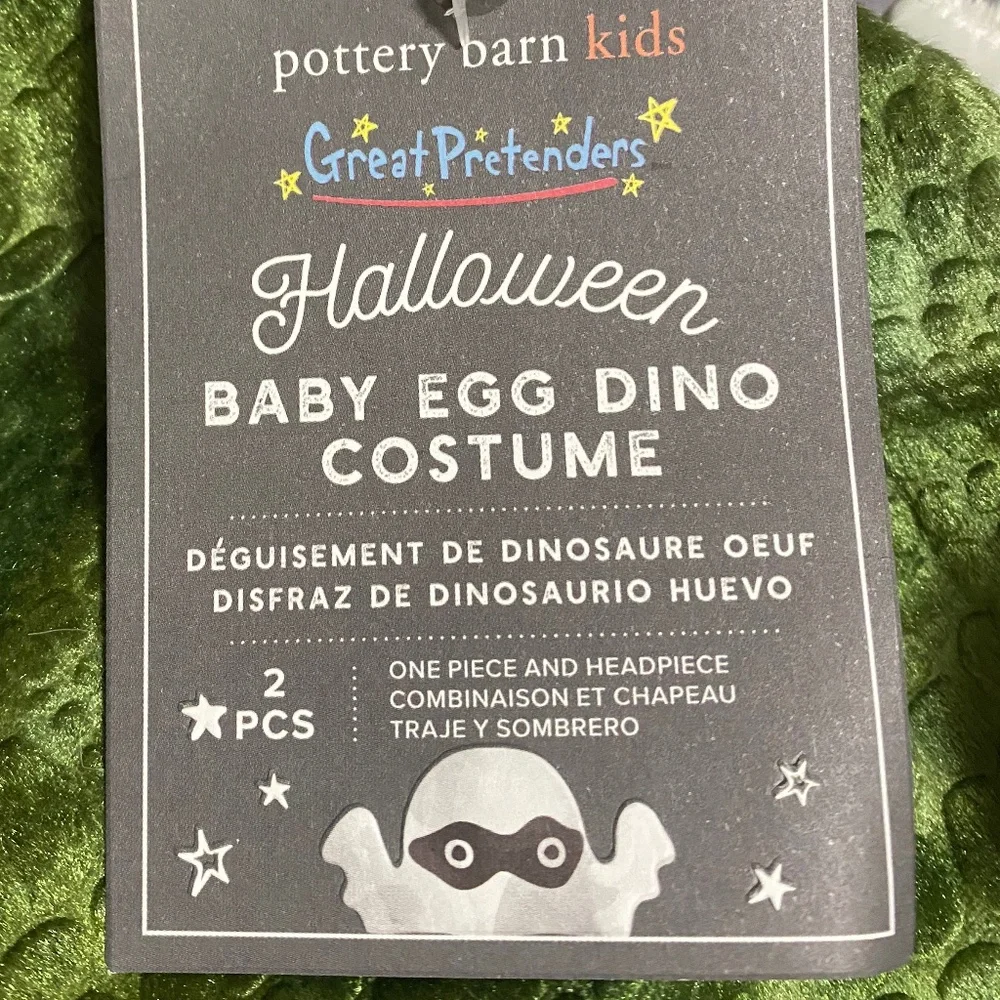 Baby Green Dinosaur Egg Halloween Costume - Pottery Barn